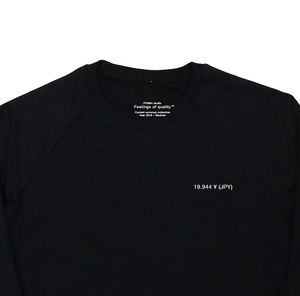 Current Currency<br>Local price sweatshirt<br>Black, 2018