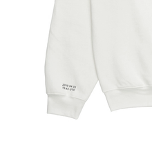 Load image into Gallery viewer, Current Currency&lt;br&gt;Local price sweatshirt&lt;br&gt;White, 2018